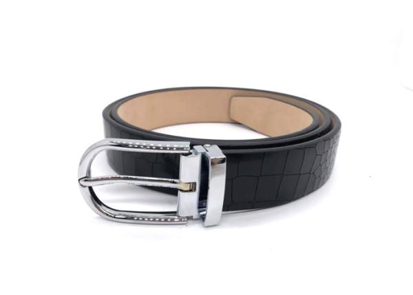 Handcraft Simple Men Leather Dess Belt  / Real Leather Business Belt