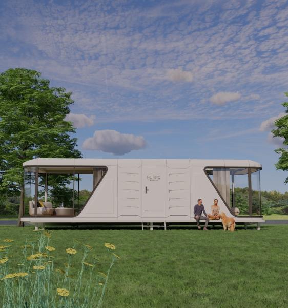 1-2 People Capacity Capsule Room Luxury Prefabricated House Hotel Fast Install