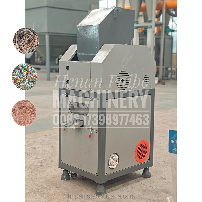 Recycling Copper Wires Super Mini Cable Granulator Machine for Small scale Business