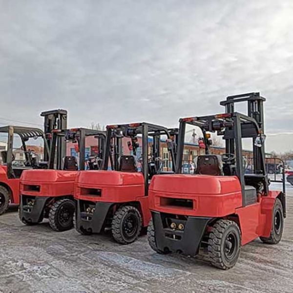 Chinese Gasoline Powered Forklift 5000kg CPCD50 Counter Balanced Lift Truck