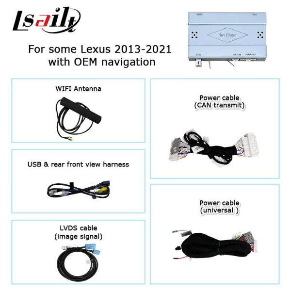 Lexus ES ES350 ES250 ES300h ES200 wireless carplay android auto screen mirroring box module Lsailt