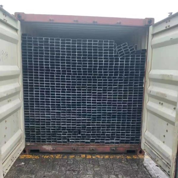 Galvanizados Carbon Steel Galvanized Square Tube / Rectangular Hollow Tubular Steel Pipe