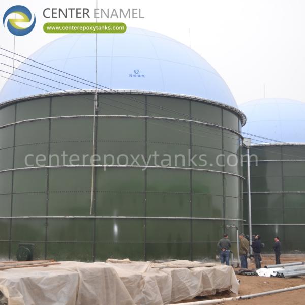 Toits à double membrane pour digesteurs de biogaz : Une couverture étanche pour la production de biogaz.