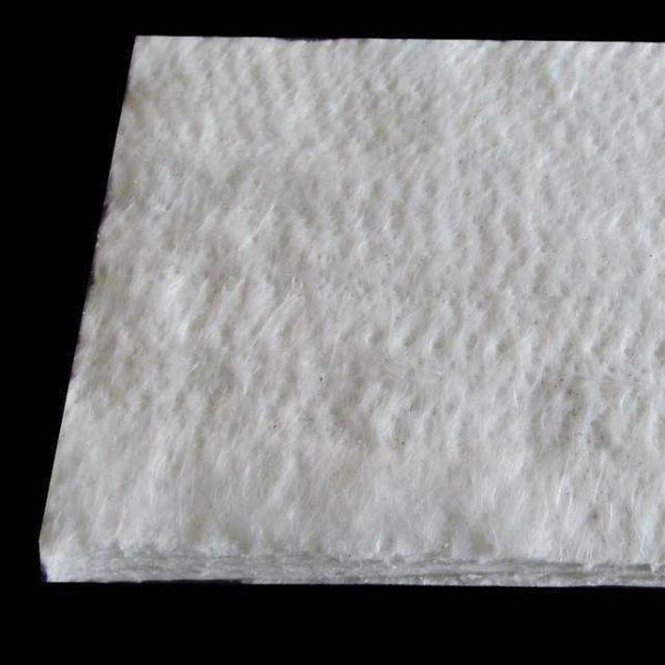 Tapis blanc d'aiguille de fibre de verre d'épaisseur de la couleur 20mm utilisé