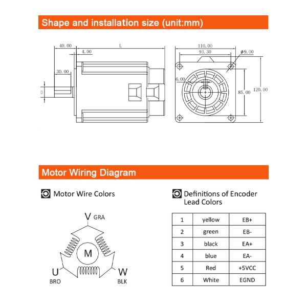 220V Nema42 20Nm Closed Loop Stepper Motor Driver 3 Phase Motor Stepper With Driver Kit Cnc