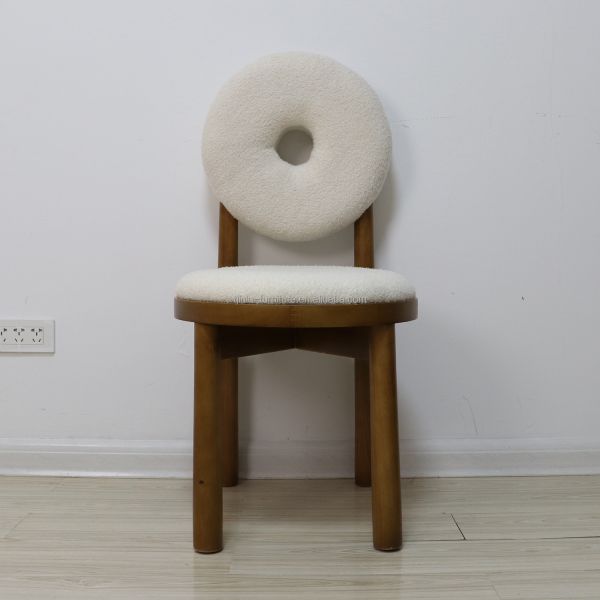 Fully Assembled Luxury Backrest Design Dining Chair for Modern Hotel and Restaurant