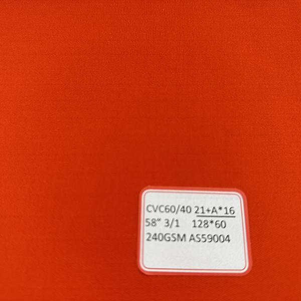 Vertical Stripes Anti Static Clothing Material 128X60 Medical Workwear Fabrics