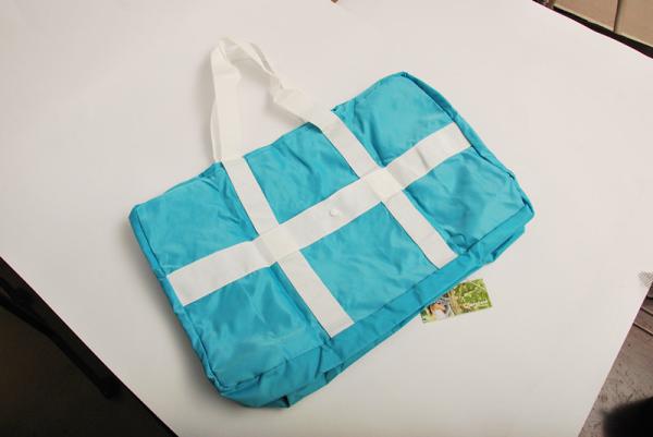 Large Capacity Foldable Travel Bag Firm Sewing Thread For Luggage / Clothes