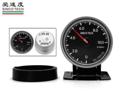 Digital LED 60mm Oil Pressure Gauge / Universal Oil Pressure Gauge KPA Unit Display