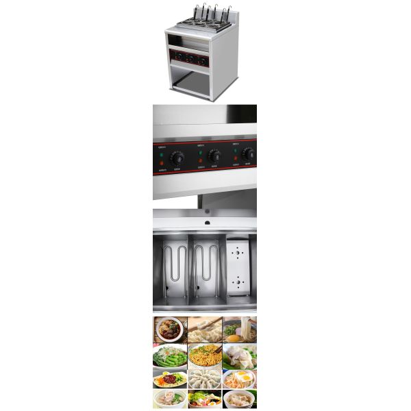 Кухонное оборудование Механическое оборудование Свободное 6 корзин Электрический макаронный котел