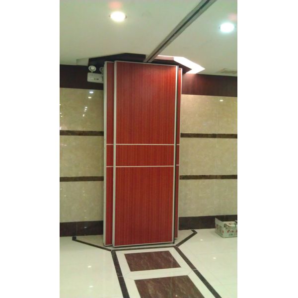 Único rolo que desliza a trilha de alumínio das paredes de separação para o banquete Salão