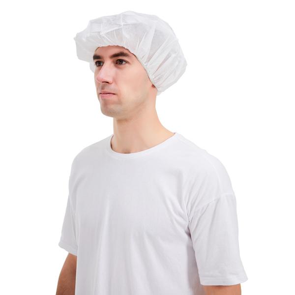 36×36.5cm tampão não tecido descartável, tampões Bouffant médicos do GV