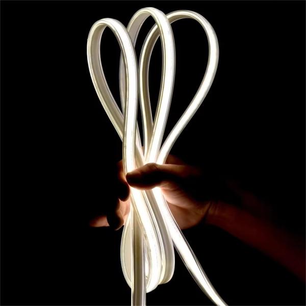 110V 220V COB LED Strip 480d/M 50 Meter LED Rope Light IP65 Outdoor Strip Light Heat Resistant