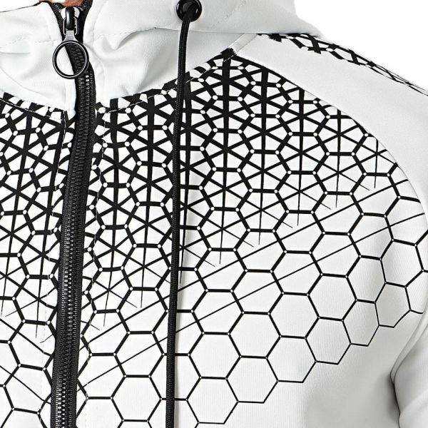 Custom Design Sport Training Print Jackets Polyester Cotton Sportswear Solid Color Jacket for Men