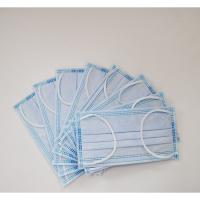 Masque chirurgical non tissé bleu 17.5*9cm de la classe II de 3 plis