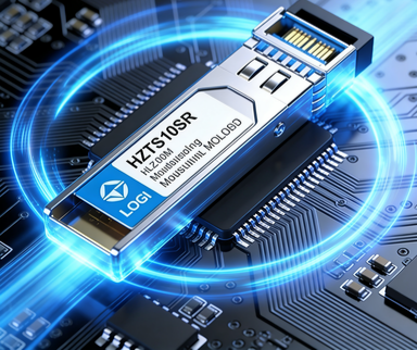 10gbase-sr Sfp+ Transceiver Module Hzts10sr With Hot-pluggable Design Ddm Low Power For Data Center Network Connections