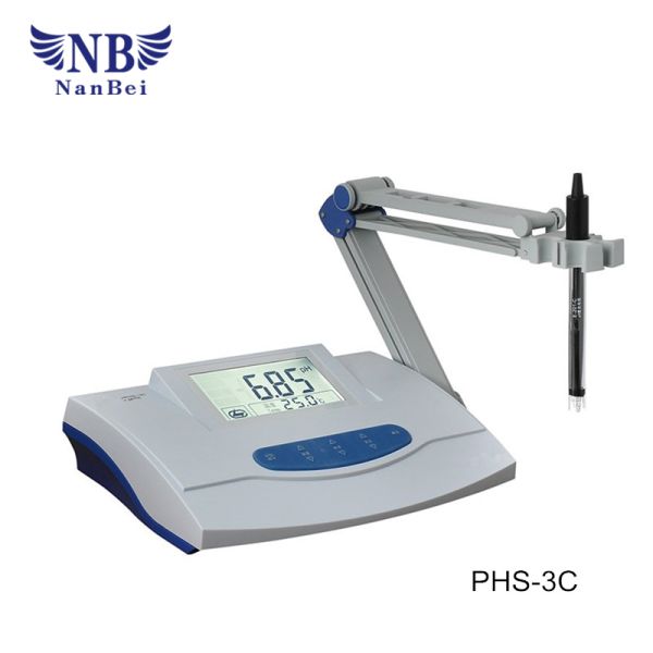 Table top touch screen ph meter
