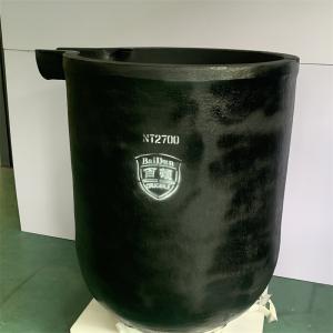 Coût d'exploitation réduit du creuset en carbure de silicium et graphite avec