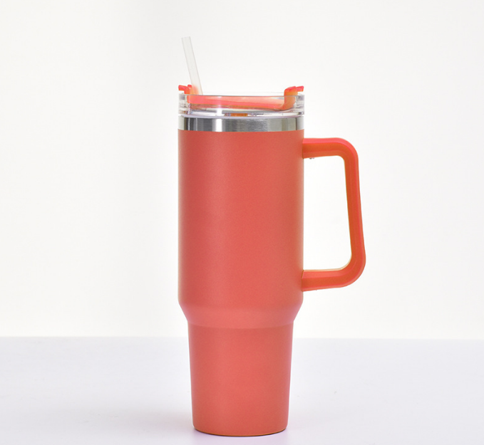 Vehicle Mounted Stainless Vacuum Sealed Bottle Insulated With Screw On Lid Custom Logo