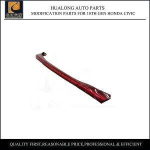 Matte Black Plastic Side Fender Vent Cover for 10th Gen Honda Civic 2016 2017