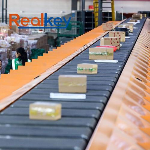 Système de tri logistique Boîte convoyeur de tri Adaptez-vous aux différentes marchandises Adaptation flexible