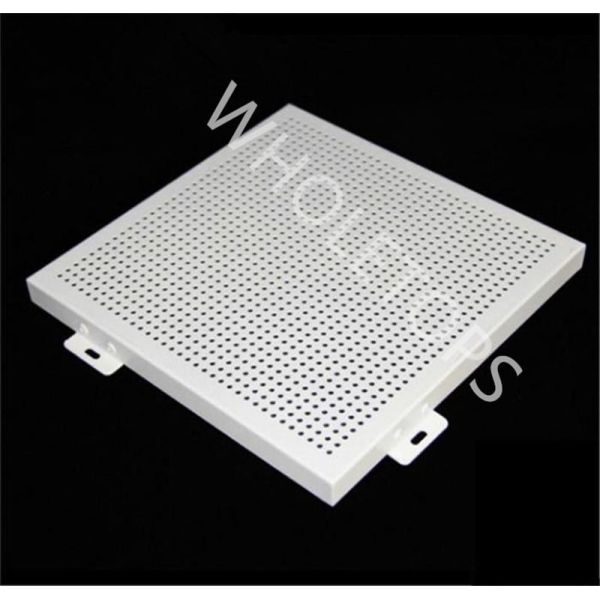 Panneaux extérieurs de façade de mur rideau de revêtement de façade en métal de