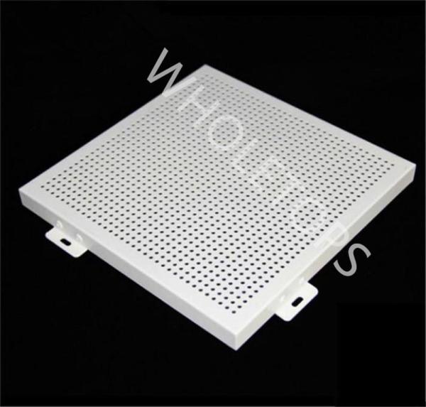 ISO9001 4.0mm Laser Cut Metal Facade Cladding Outdoor Curtain Wall Facade Panels