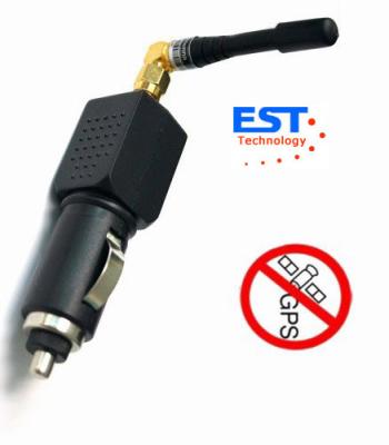Jammer do sinal de GPS do perseguidor do carro anti/isolador EST-808KA2, C.C. 12V - 24V