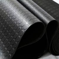 4 mm de espessura de moedas de borracha de estribo para piso de garagem