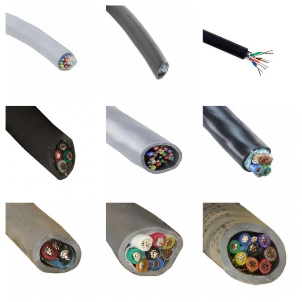 A.W.G. multipolaire électrique en nylon de cuivre 4 de diamètre de câble 6 8 10 12 14
