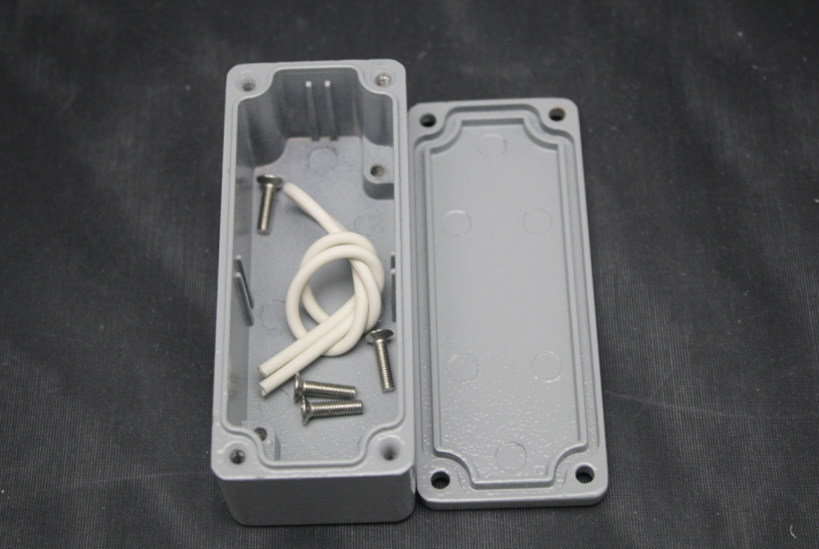 Custom IP65 waterproof aluminum enclosure box aluminum junction box cable connection box 90*36*31 mm