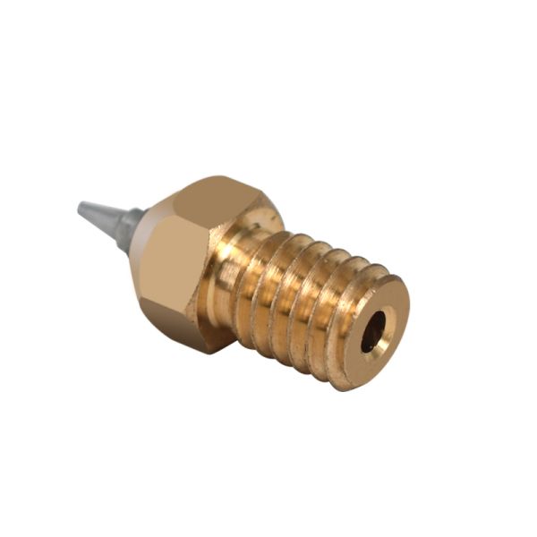 Removable M6 Threaded 0.3mm 0.5mm E3D Brass Nozzle Stainless Steel