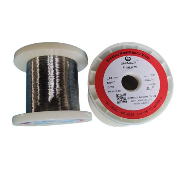 Liga/Kovar Wire For Glass Metal da expansão do diâmetro 0.3mm que sela ASTM F15-2004