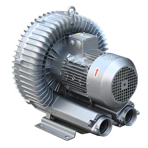 2.2KW 2.55KW Single Stage High Pressure Side Channel Blower Water Pump For Fish Pond Aquaculture