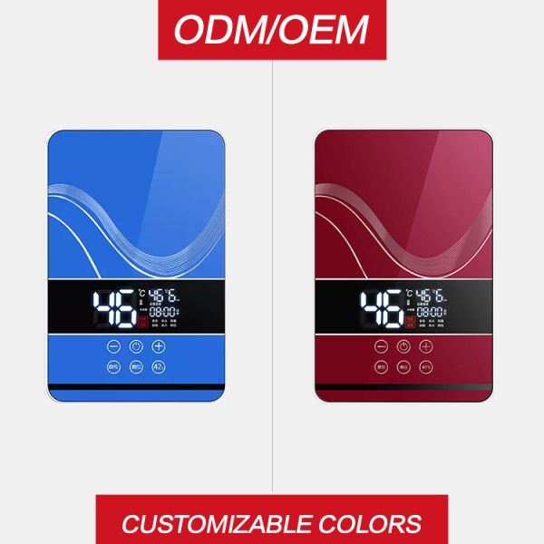 6000W Bathroom Instant Electric Water Heater Shower Hot Water Heater