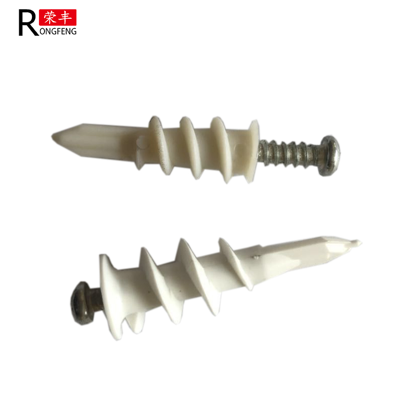 Dia 4-4.5mm винта анкера стены нейлона 13x40mm