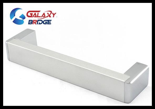 Solid 192mm Kitchen Aluminium Cabinet Handles Square Cupboard Pulls Modern Dresser Knobs