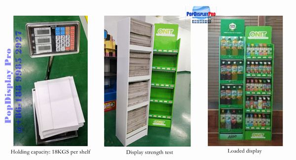 Дисплей 500KGS паллета картона магазина Haday магазина Yonghui для соуса устрицы