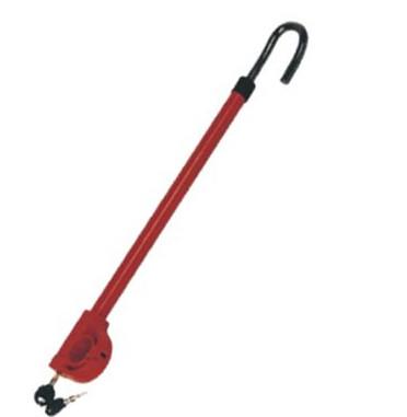 Red Car Security Locks Steering Wheel Security Device 26.75 Extended Overall Length