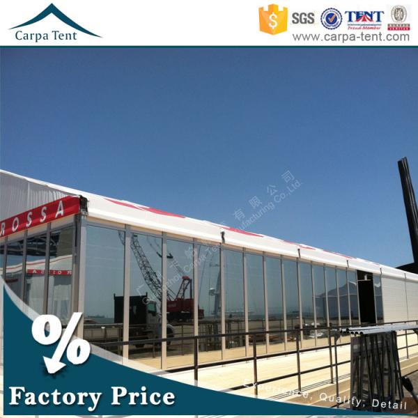A Frame Large Canopy Glass Wall Tents With Aluminum For Wedding And Church