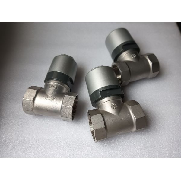 Válvula de escape neumática automática de acero inoxidable de larga duración Válvula de apagado neumático