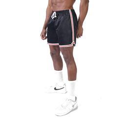 OEM Mens Basketball Shorts Summer Men Fitness Shorts Custom Logo Breathable Polyester Mesh Shorts for Men