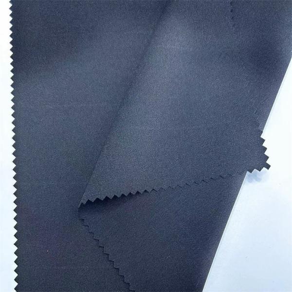 Recycled Twisted Polyester Fabric 150D/48F+40D+150D/96F+40D*2 92% Polyester 8% Spandex