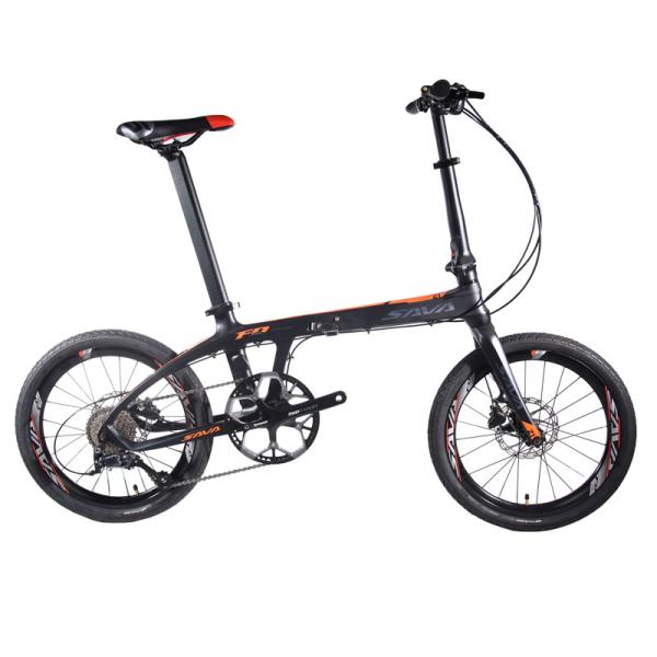 20 bicicleta da dobradura do carbono, bicicleta 9.5kg da dobradura da fibra do carbono de Z1 9s