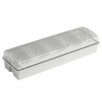 Enveloppe d'ABS de LED lumière de secours et de diffuseur ignifuges imperméables de PC
