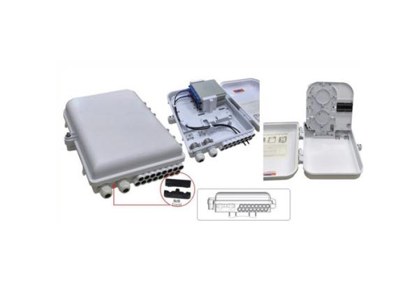 FTTH 300*230*75mm caixa ótica do divisor da fibra de 16 núcleos