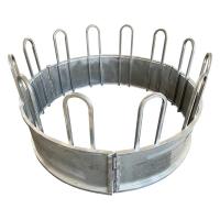 Livestock Equipment Galvanized Round Bale Feeder Hot Diped Galvanized Steel