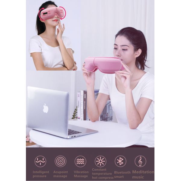 Intelligent Rechargeable Skin Tightening Device Eye Care Massager 42 Degree