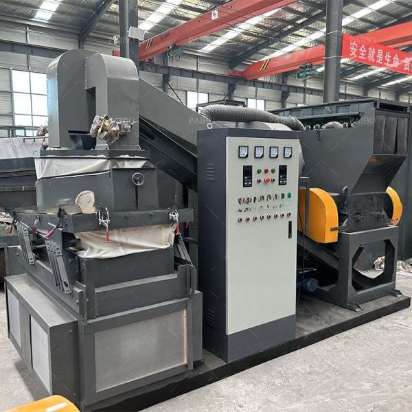 Potência kW 40,7 Capacidade 200-1000 kg/h Máquina de reciclagem de fios de cobre para processamento de cabos