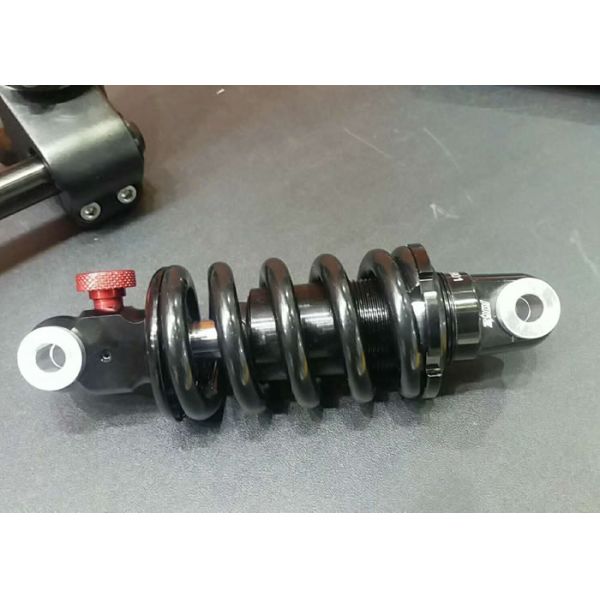 Scooter Hydraulic Coil Spring Shock, Bike Damper w/ rebound adjustment 135-200mm